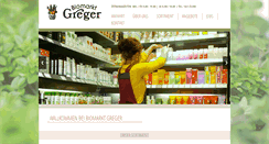 Desktop Screenshot of biomarktgreger.de